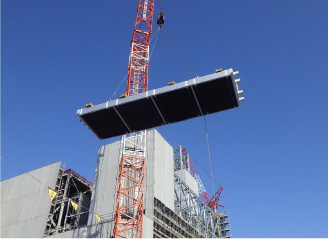 重量物の搬入・撤去・解体事例