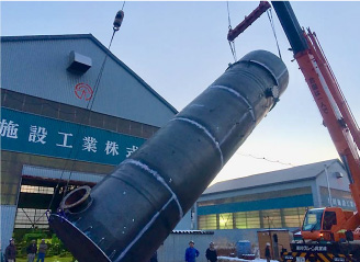 重量物の搬入・撤去・解体事例